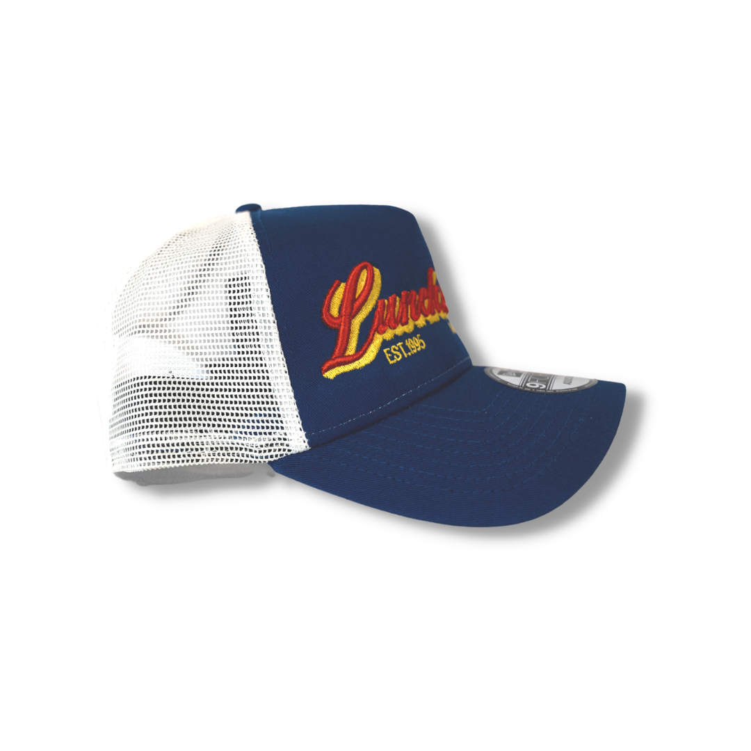 Lunch Lady - New Era Trucker Cap White/Navy