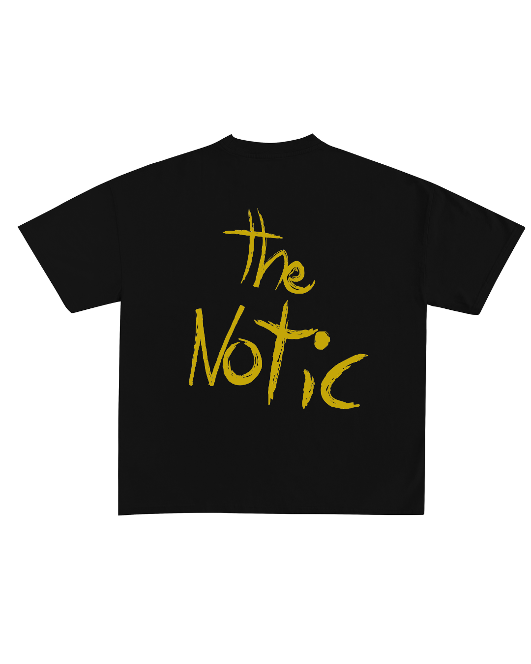 The Notic x Kinghandles Tee Black (Gold)