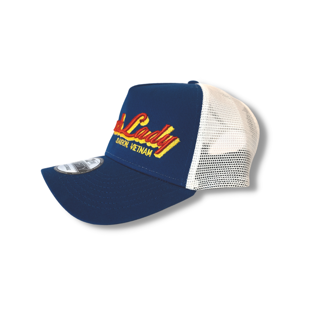 Lunch Lady - New Era Trucker Cap White/Navy