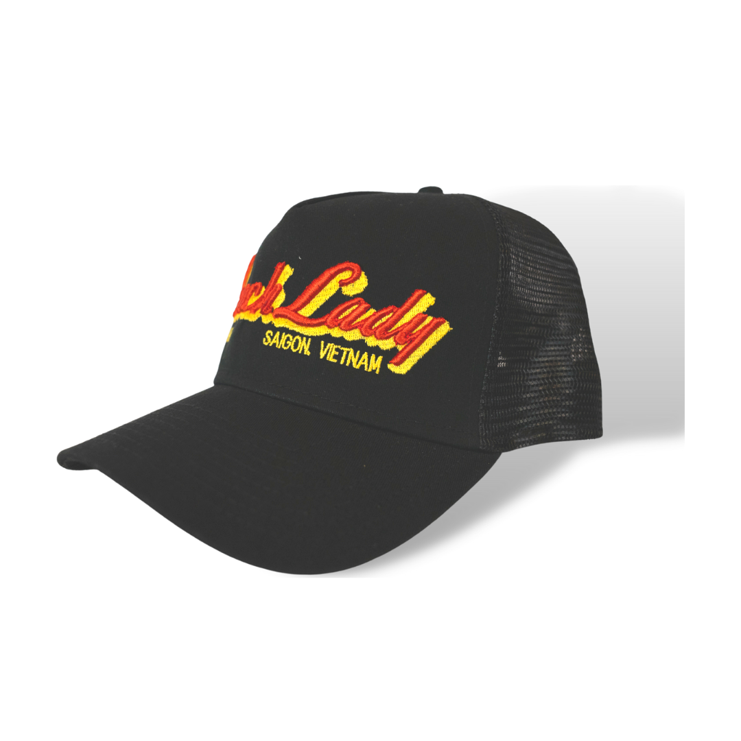 Lunch Lady - New Era Trucker Cap Black/Black